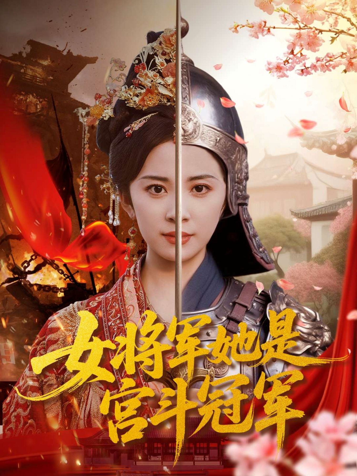 热门短剧女将军她是宫斗冠军（98集）杨洛仟&刘六六全集完整版免费无广告在线观看未删减版 百度网盘夸克网盘免费资源分享下载  第1张