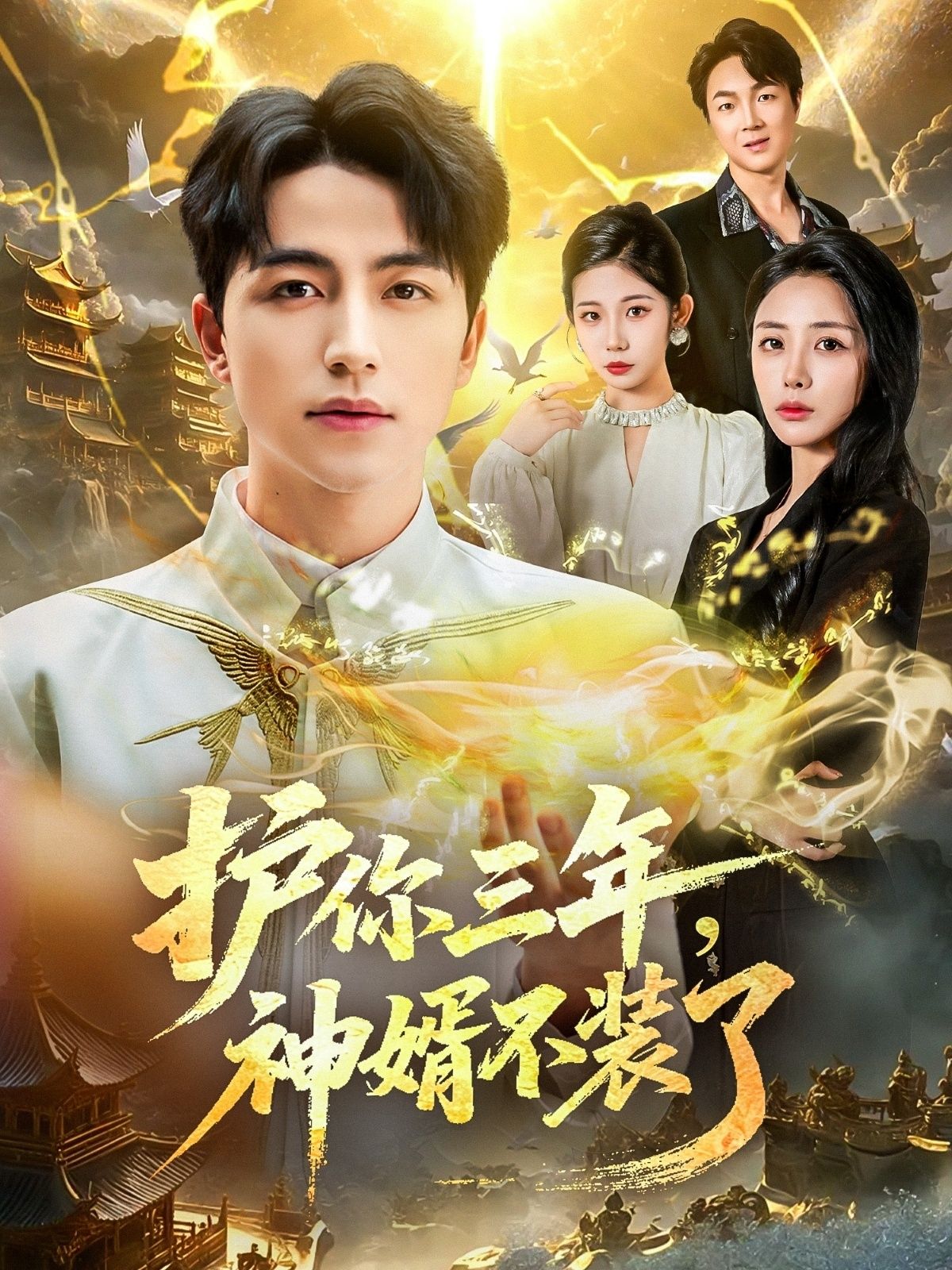 热门短剧护你三年，神婿不装了60集全集 吴昊张嘉妤主演 未删减版免费在线观看 百度网盘夸克网盘资源下载  第1张